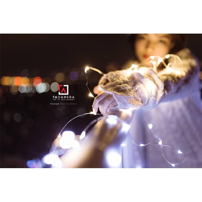 LED Fairy Lights - Đèn Đom Đóm - Size 10m 100 bóng - Nguồn pin AA