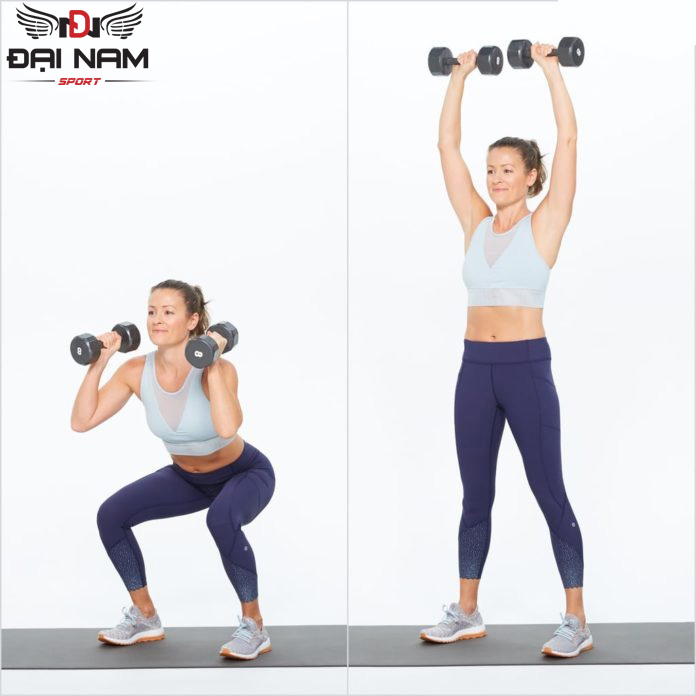 Bộ Tạ Tay 5kg Bọc Cao Su Trơn Lõi Thép Cao Cấp Chính Hãng Đại Nam Sport -Giao Màu Ngẫu Nhiên