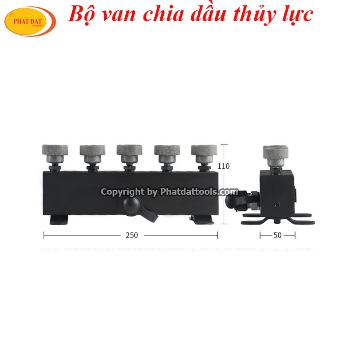 Bộ van chia dầu thủy lực 2-3-4-5 cổng