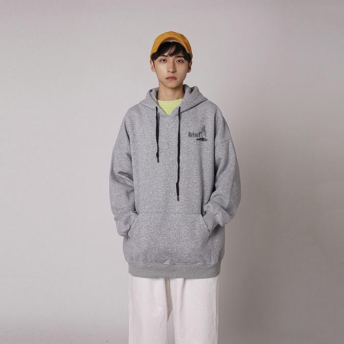 Áo mũ Hoodie Unisex MonsterX Chúa Thánh Giá form rộng 3 màu nỉ bông cặp đôi nam nữ Oversize Ulzzang thu đông