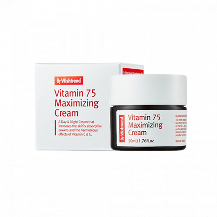 Kem Dưỡng Vitamin 75 Maximizing Cream By Wishtrend