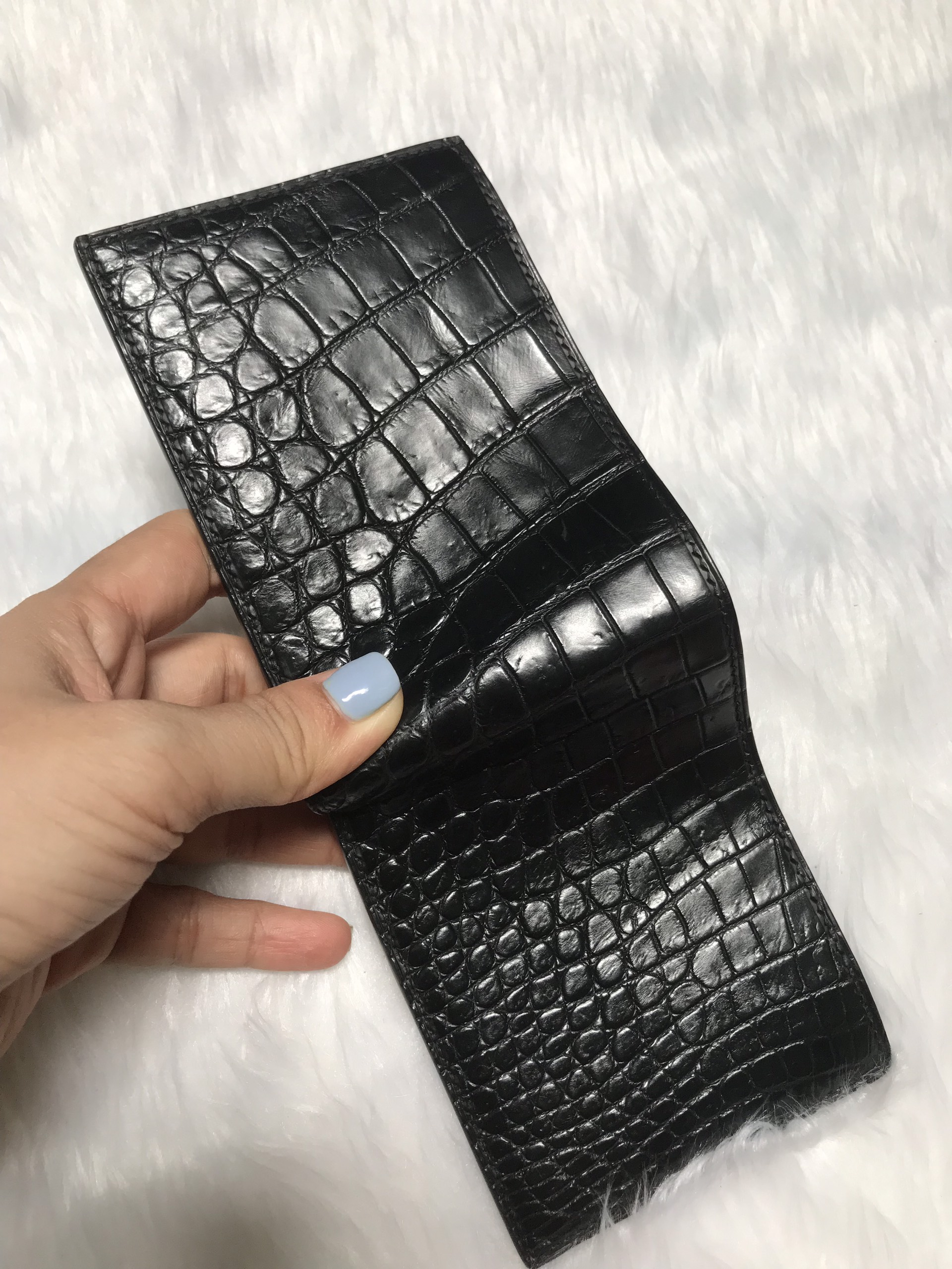 VÍ CÁ SẤU HANDMADE