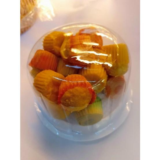 100 Hộp H15 Bầu đựng bánh rau câu hoa nổi - phú sỉ - xôi khuôn 10cm