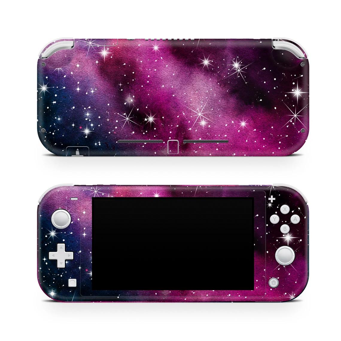 Skin decal dán Nintendo Switch Lite mẫu Không gian (dễ dán, đã cắt sẵn)