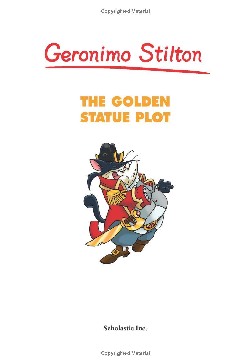 Geronimo Stilton 55: The Golden Statue Plot