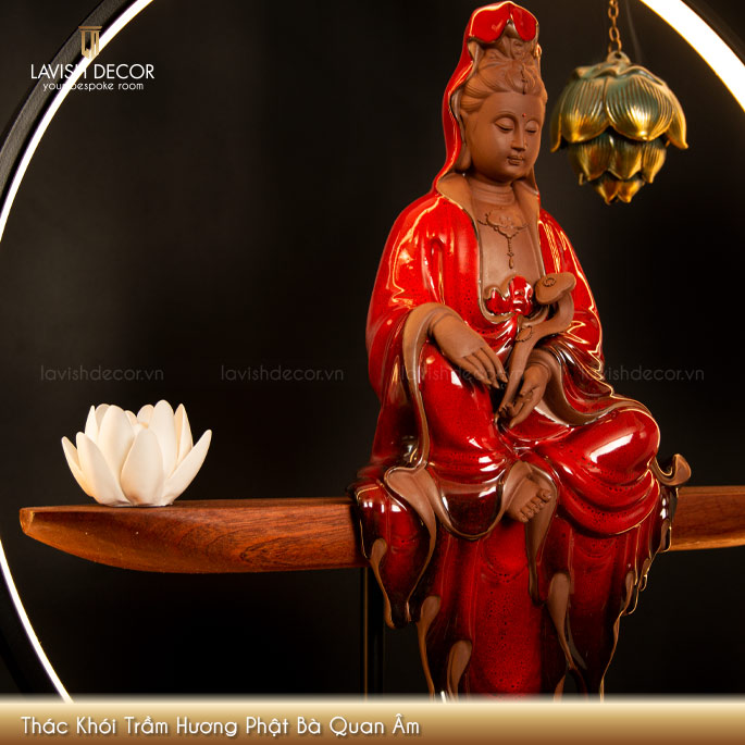 Thác Khói Trầm Hương Phật Bà Quan Âm