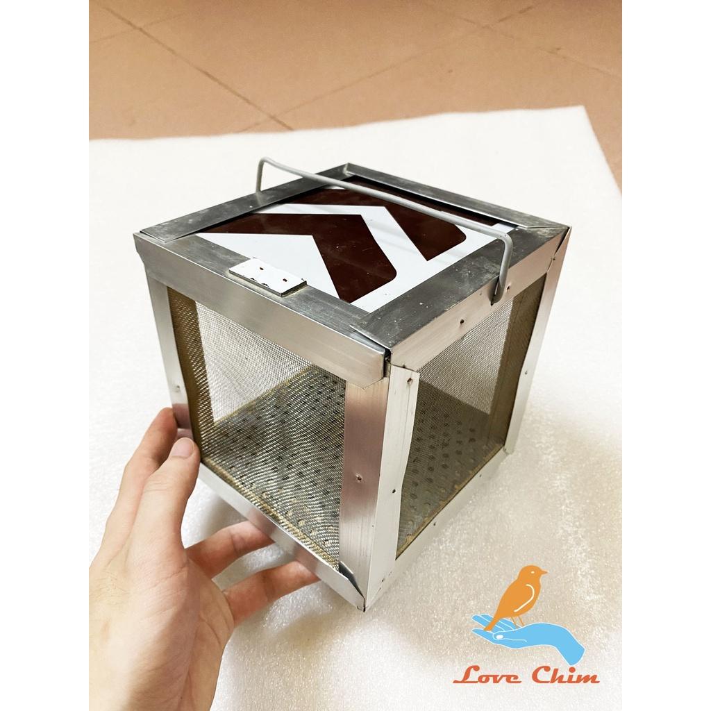 Phụ kiện lồng chim,Hộp đựng dế, cào cào cho chim LOVE CHIM
