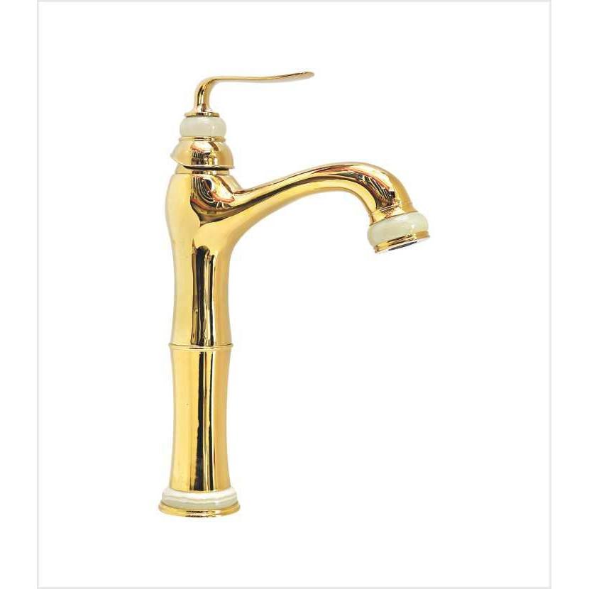 Vòi lavabo mạ vàng 30cm EV-MV29