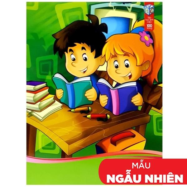 Combo 5 Tập Học Sinh 5 Ô Ly 100 Trang ĐL 80g/m2 - FAHASA (Mẫu Màu Giao Ngẫu Nhiên)