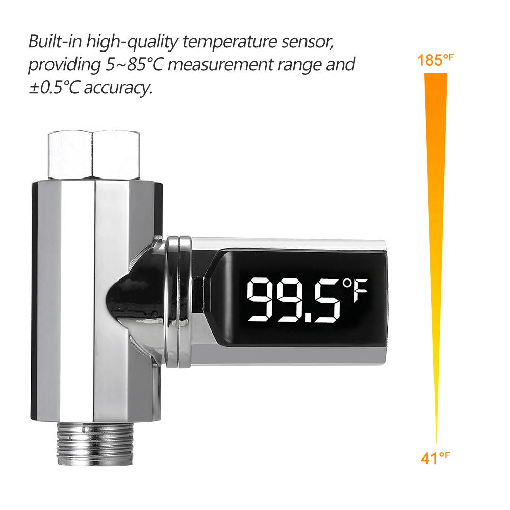 Màn hình nhiệt độ nước tắm cho phòng tắm nhà bếp