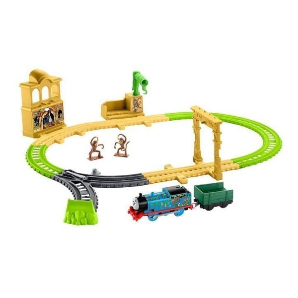 Đồ Chơi Mô hình bộ đường ray lâu đài khỉ Thomas & Friend FXX65