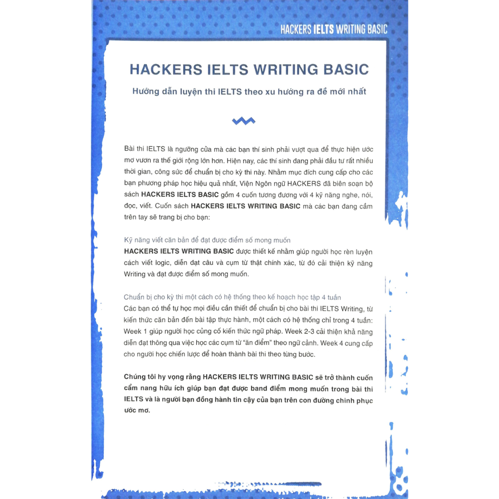 Hackers IELTS Basic- Writing