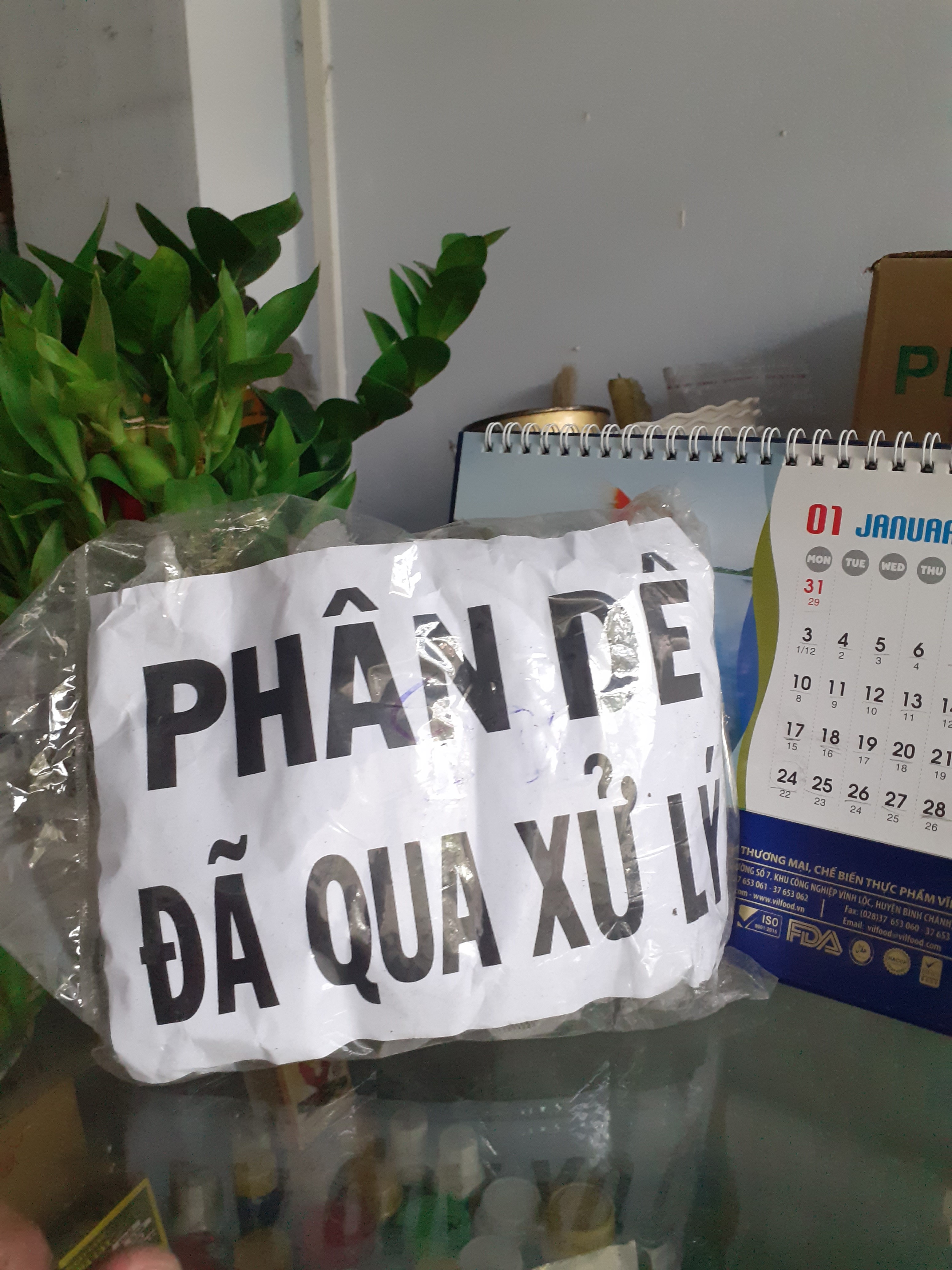Bịch 10 túi lưới phân dê