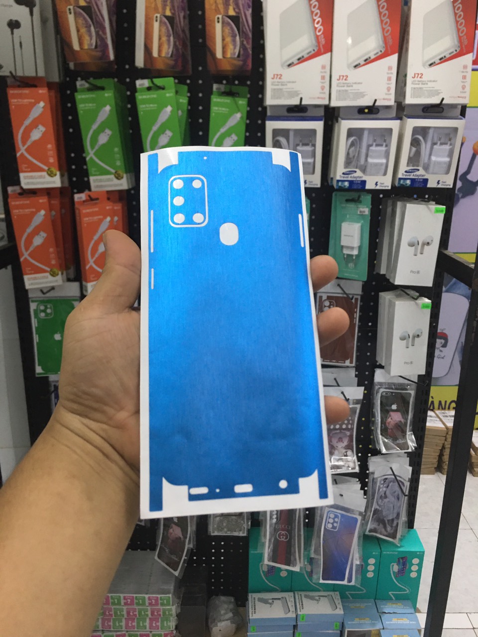 Miếng Dán skin full viền dànhg cho Samsung A73 / A53 / A52 / A52s 5G / A72 / A23 / A13 / A12 / A22