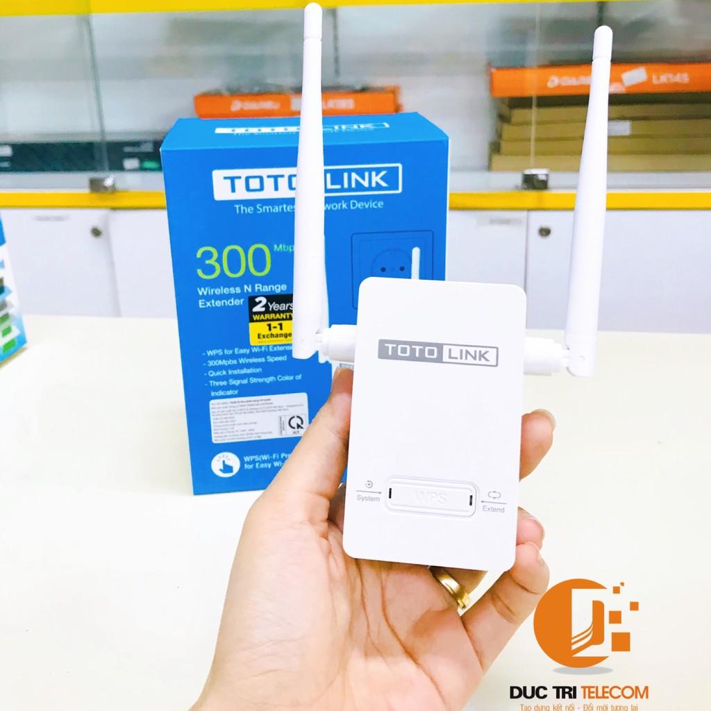 Bộ Kích Sóng Wifi Repeater 300Mbps Totolink Ex200 - Hàng chính hãng