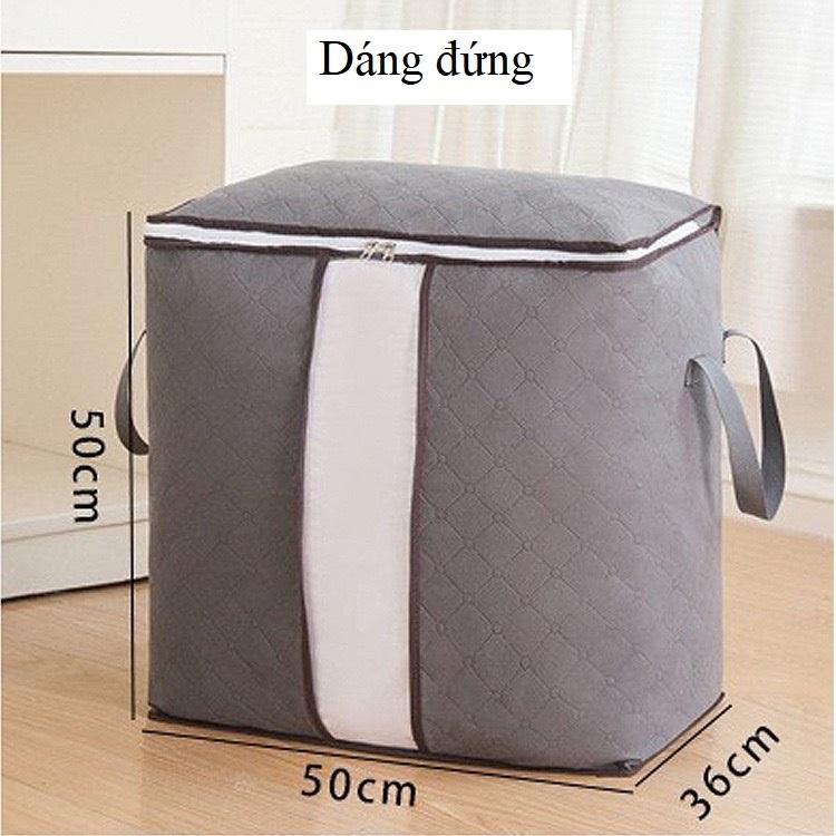 Túi đựng chăn bông màn quần áo cỡ lớn có quai xách di động túi sắp xếp tủ quần áo babo (TH09)