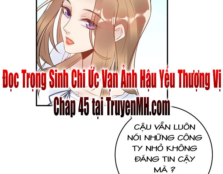 trọng sinh chi ức vạn ảnh hậu yếu thượng vị chapter 44 47