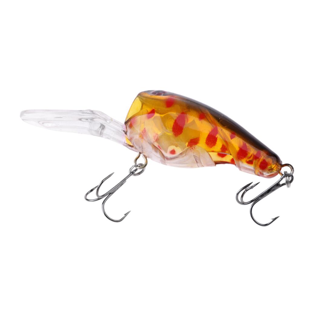Fishing Lures Hard Bait Vivid Crankbait with Treble Hook 9cm/11.5g