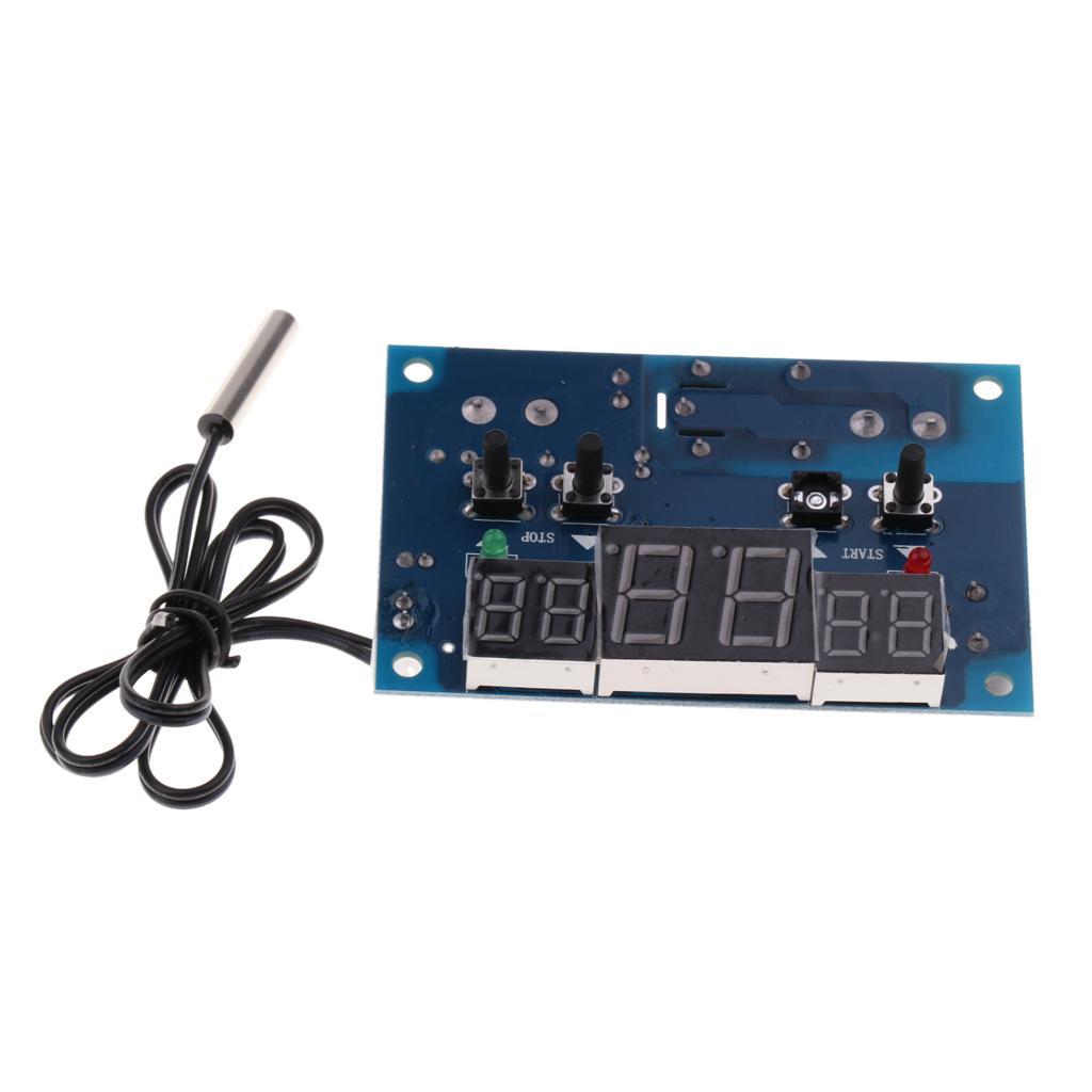 XH-W1401 12V Digital Thermostat Temperature Control Switch Module -9-C