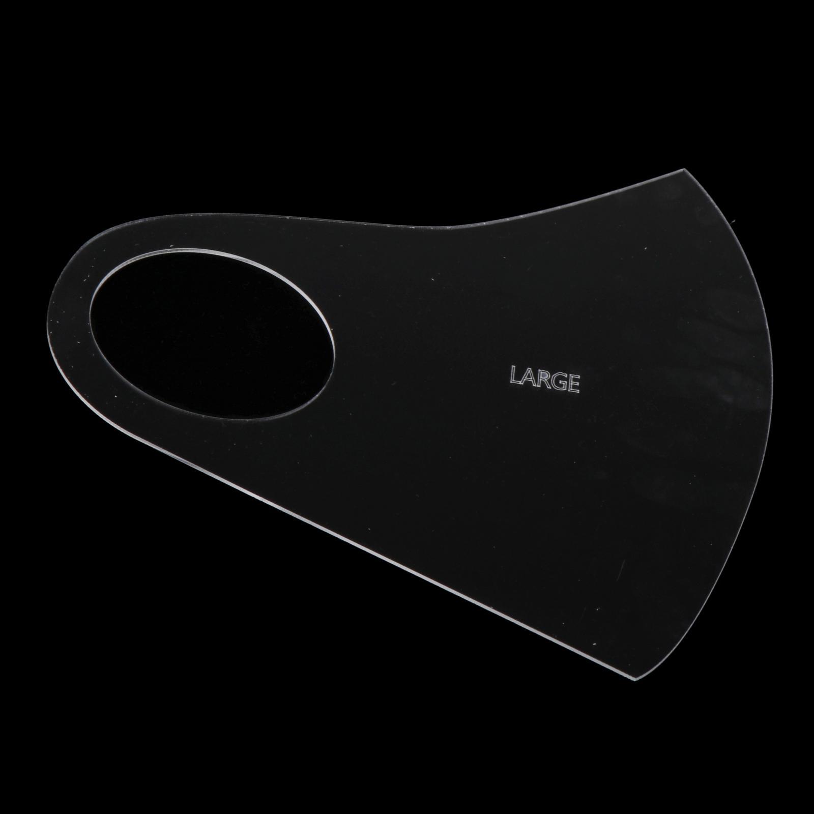 Non-Slip Sewing Ruler Template Plastic Handmade Face Mask Making Sewing Pattern for Kids Adults Beginners