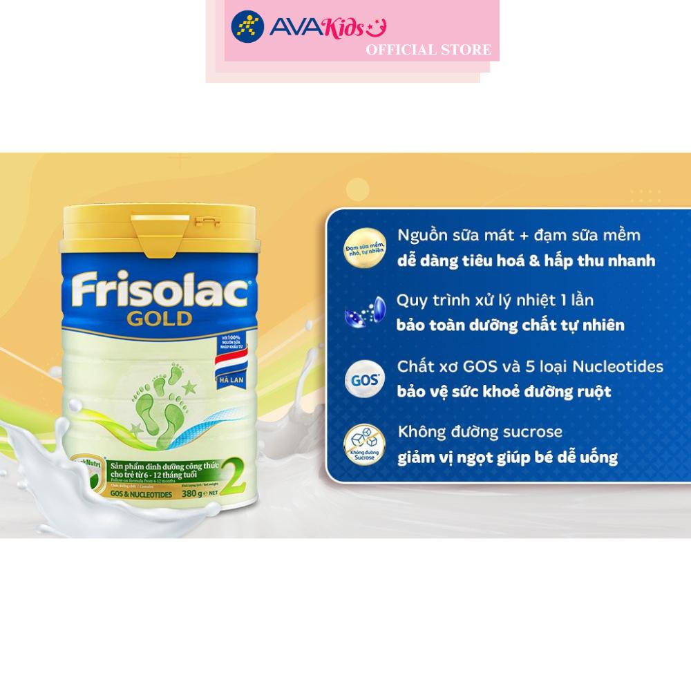 Sữa bột Friso Gold số 2 hương vani 380g (6 - 12 tháng)