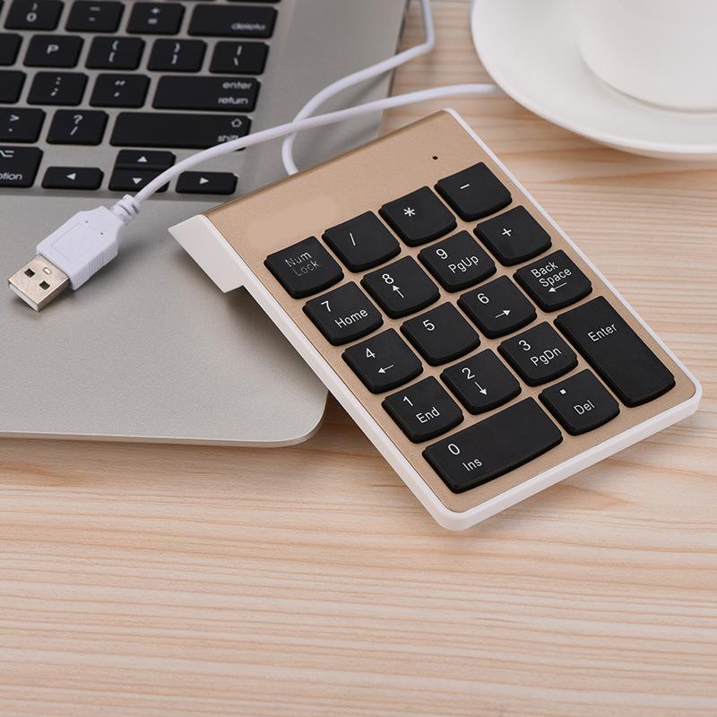 Vận Chuyển nhanh Bàn Phím PIN Mỏng Bàn Phím Số Có Dây Bàn Phím Số Có Dây PIN Bàn Phím Số Bàn Phím Mini