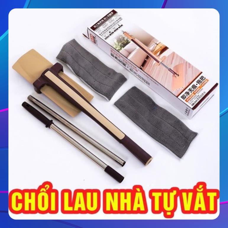 Chổi Lau Nhà Tự Vắt Nhật Bản+ tặng kèm 1 tấm lau HÀNG MỚI