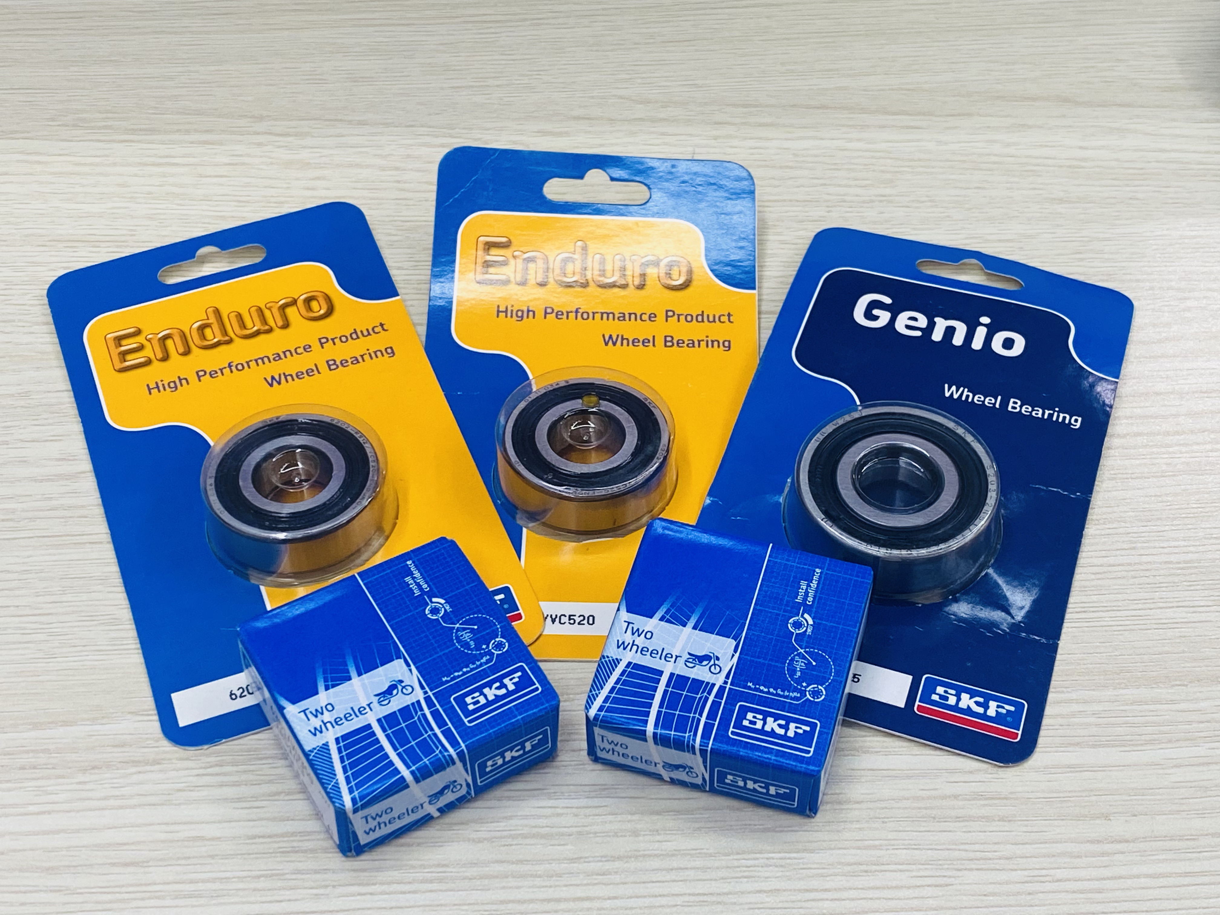 Trọn bộ vòng bi bạc đạn SKF cho xe Sonic F150