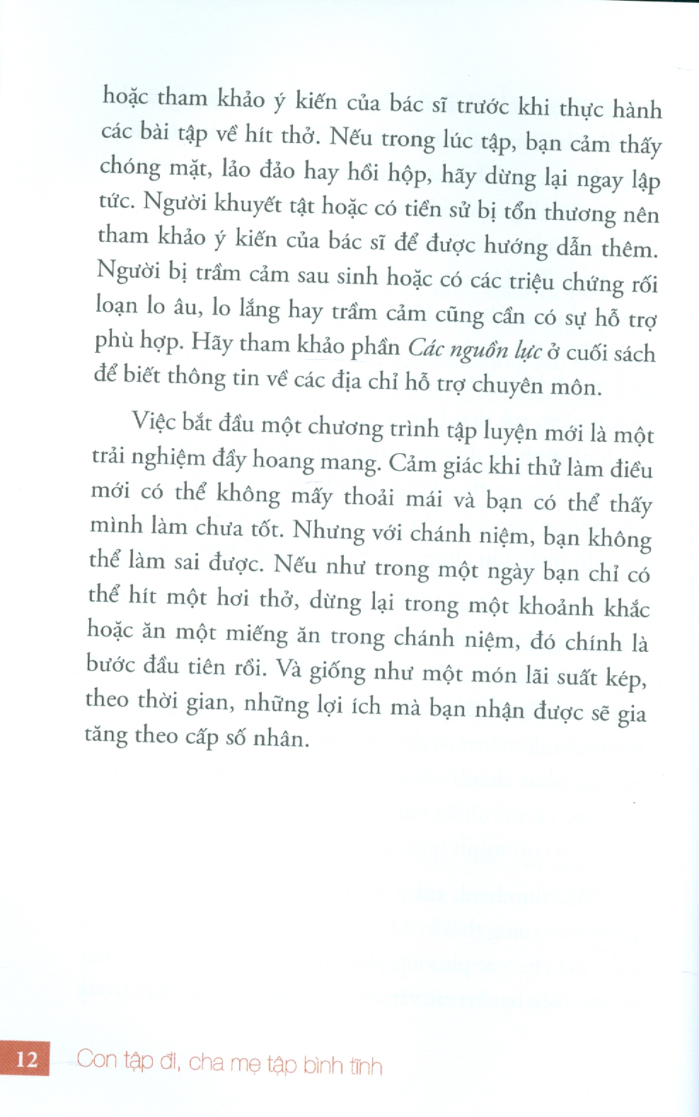Con Tập Đi, Cha Mẹ Tập Bình Tĩnh