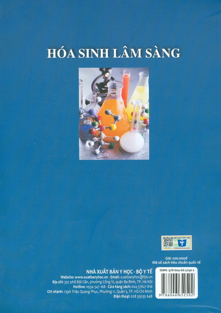 Hóa Sinh Lâm Sàng (Sách đào tạo Đại học) - Tái bản lần thứ hai có sửa chữa, bổ sung (2021)