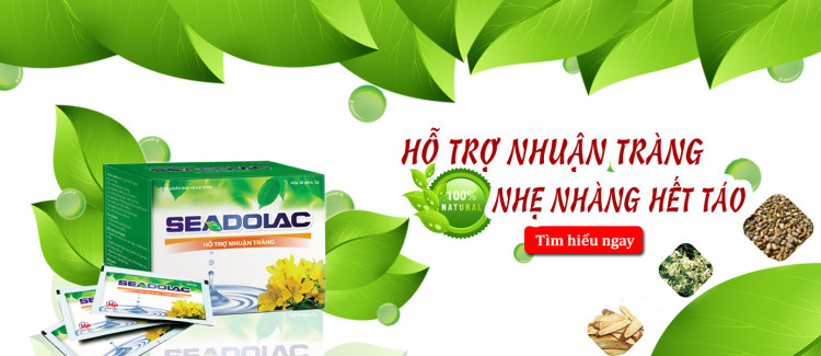 SEADOLAC HỖ TRỢ NHUẬN TRÀNG TỰ NHIÊN CHO TRẺ EM VÀ NGƯỜI LỚN hộp 30 gói/2g