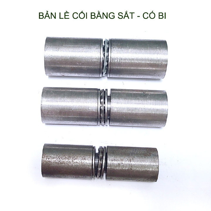 01 Bản lề cối xoay có trang bị vòng bi, bằng sắt, đường kính 20-45mm tùy chọn