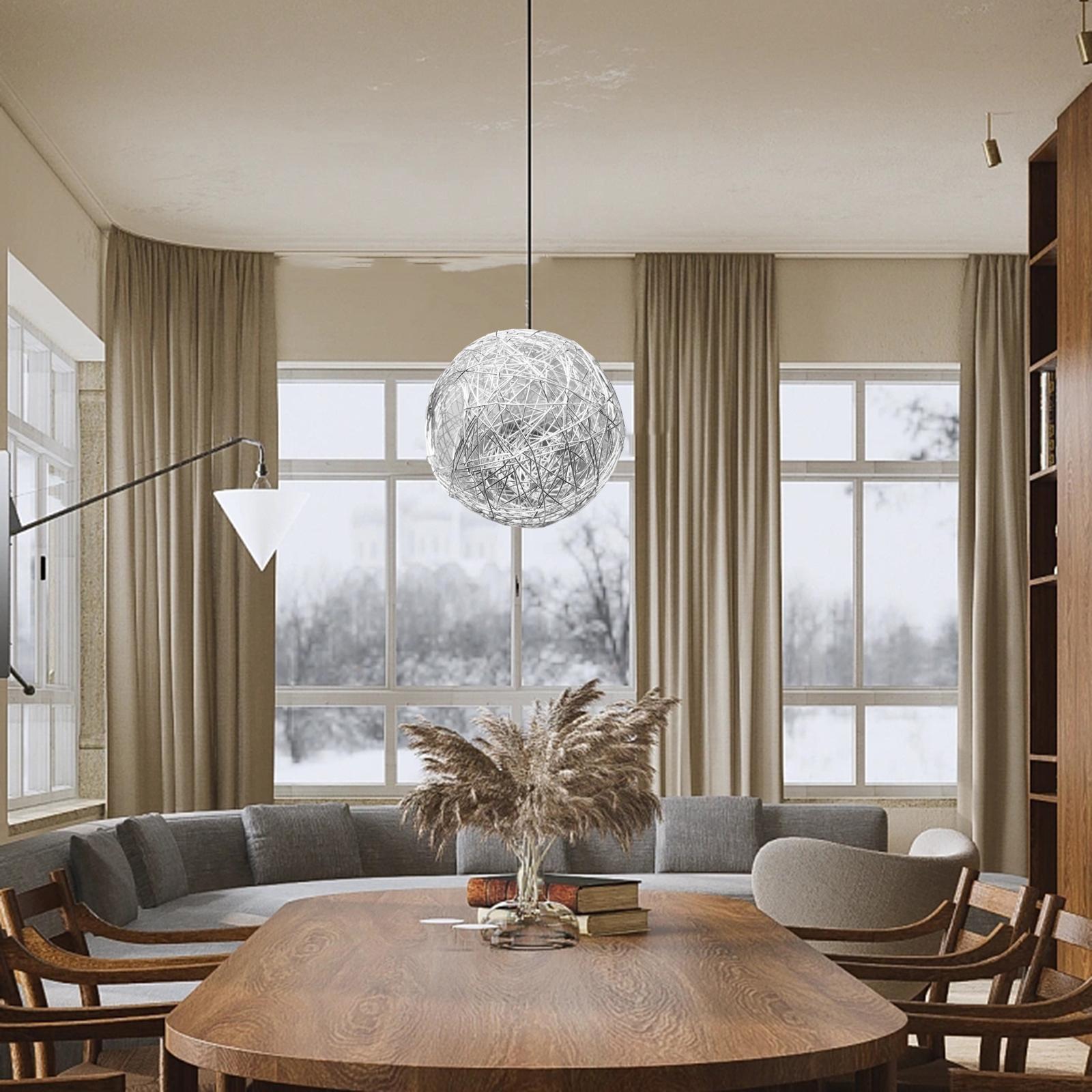 Hanging Pendant Light Lampshade Metal Wire Light Cage Cover Ceiling Light Lamp Shade for Bar