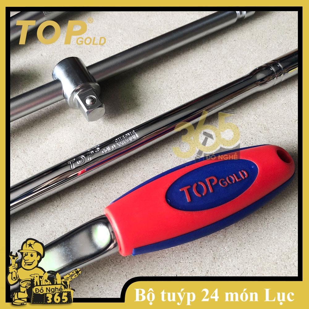 Bộ tuýp 24 chi tiết (8-32mm) cao cấp TOP GOLD