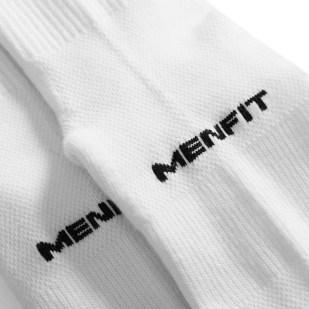 Vớ nam cổ cao 3 màu 3 đôi / 1 combo tất vải cotton cao cấp dày dặn - MENFIT