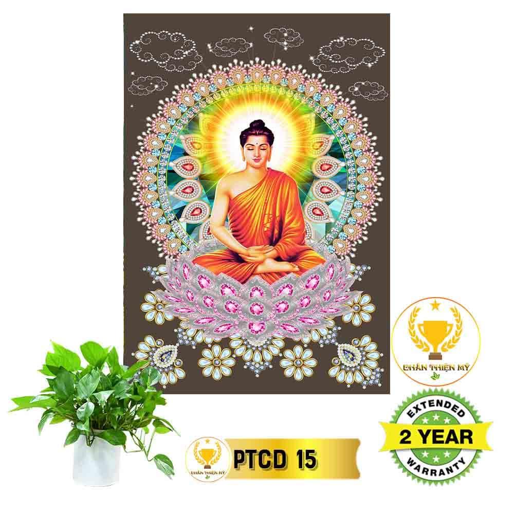 Tranh điện Phật Thích Ca_ PTC3