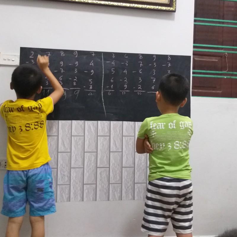 BẢNG DÁN TƯỜNG BẰNG NHỰA PVC LOẠI 45X200CM