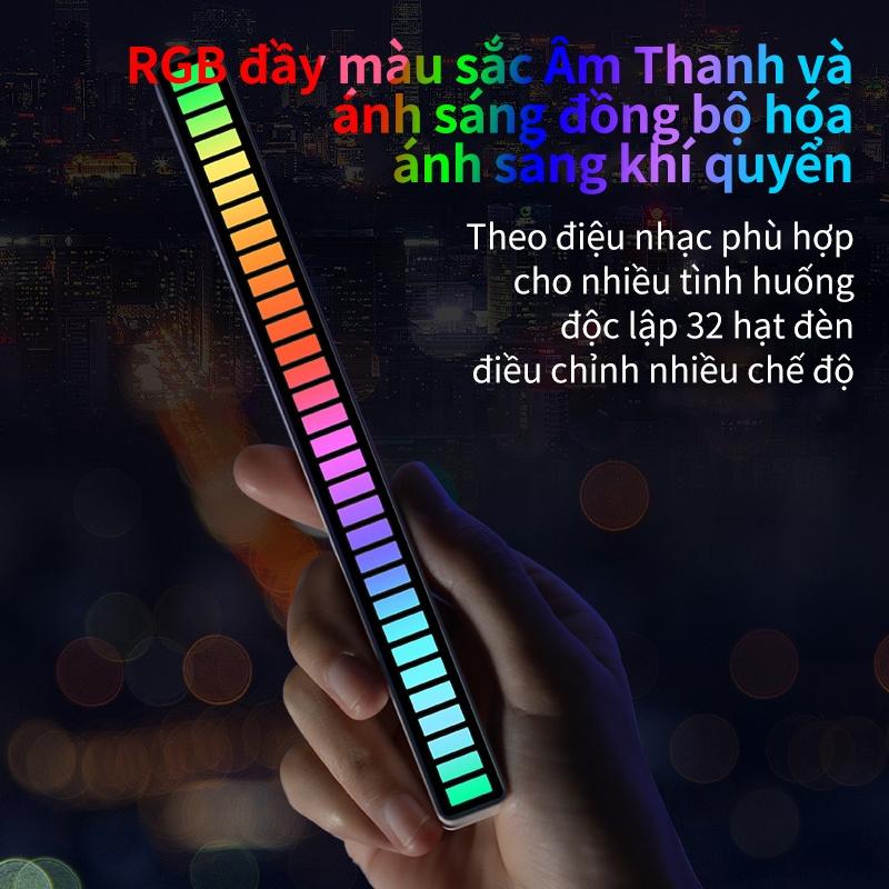 [HÀNG CHÍNH HÃNG GOOJODOQ] IH1050 - Đèn RGB kích hoạt bằng giọng nói