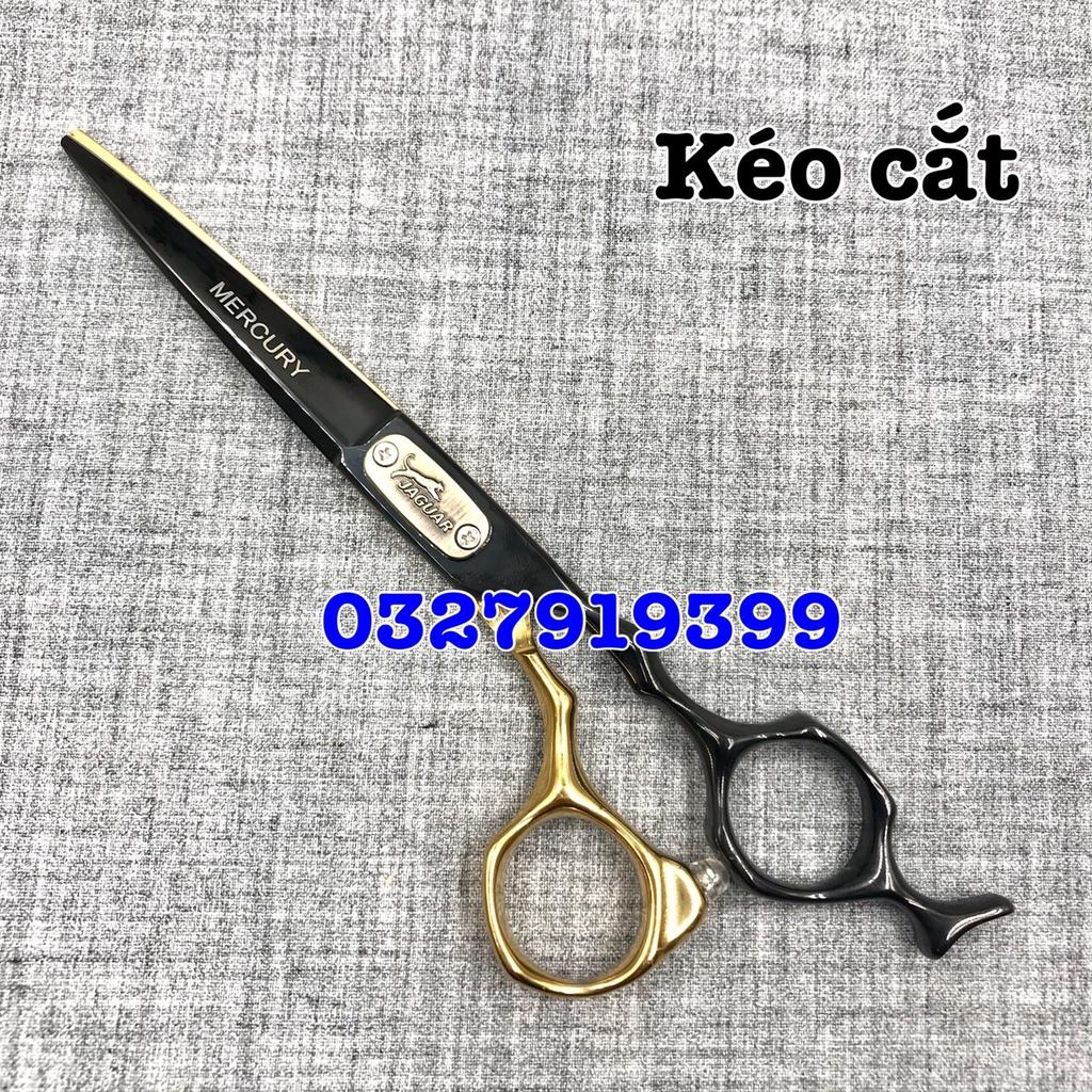 Kéo cắt tóc cao cấp Nhật JAGUAR 6.0 in ( đen vàng )