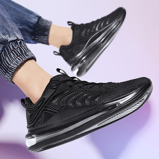Giày Thể Thao Nam GEMI - Giày Sneaker Màu Xanh Than - Trắng- Đen, Giày Cao Cấp, Đế Xốp Nhẹ, Đàn Hồi Tốt - G5371