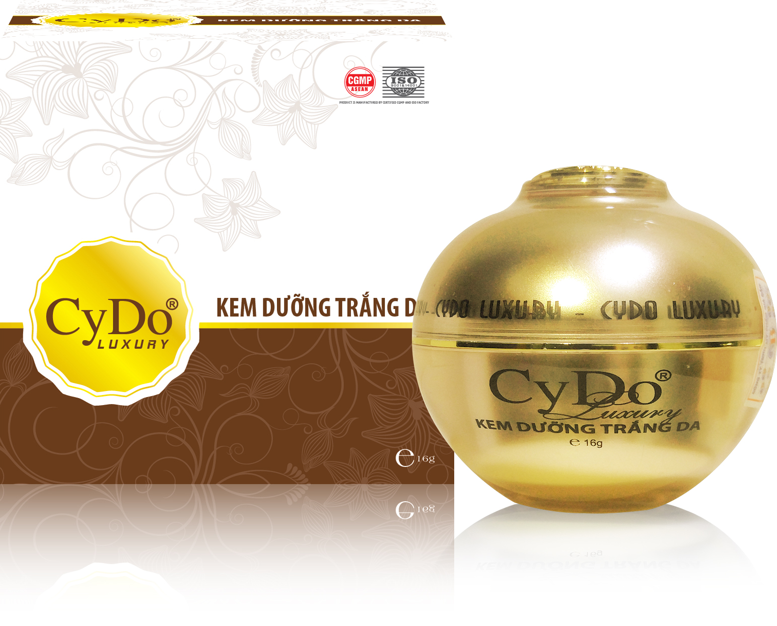 KEM DƯỠNG TRẮNG DA 7 IN 1 LUXURY - CYDO 16G CHÍNH HÃNG