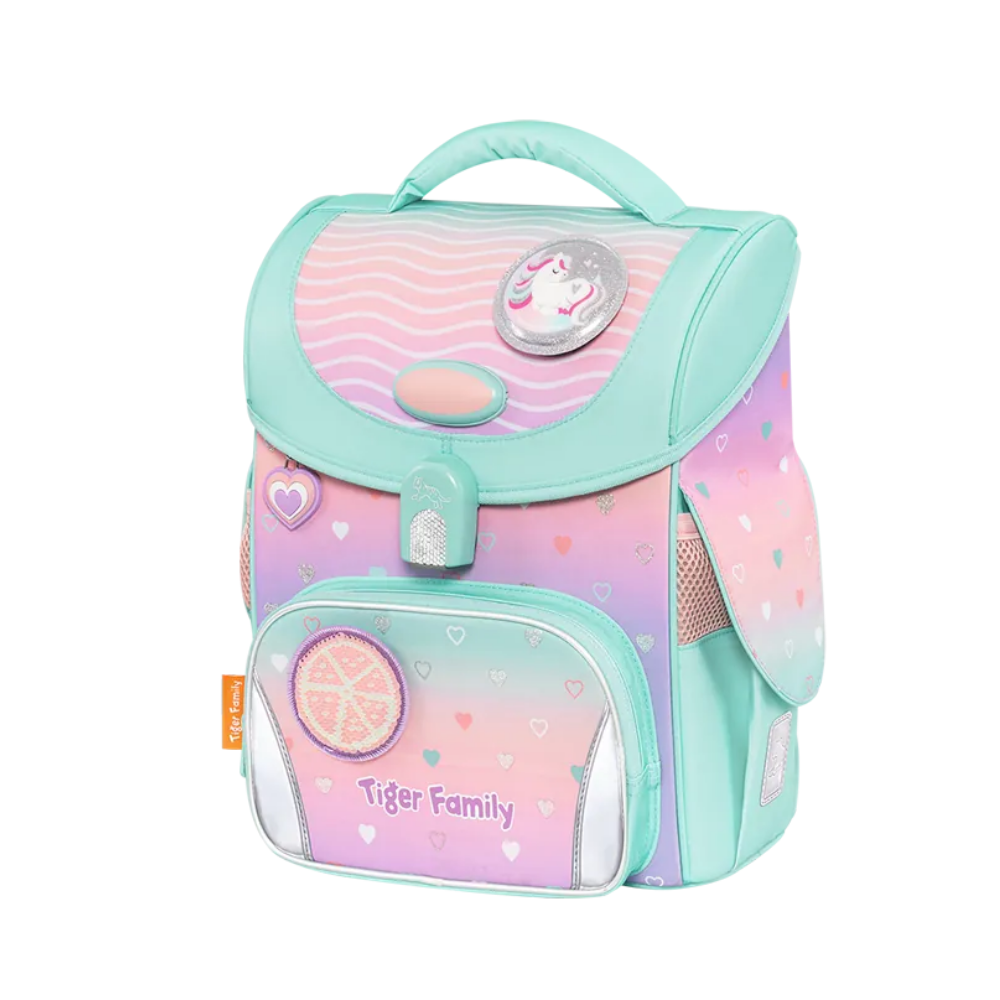 Cặp Chống Gù Jolly Schoolbag Pro 2 - Peach Waves - Go Green - Tiger Family TGJL-080A