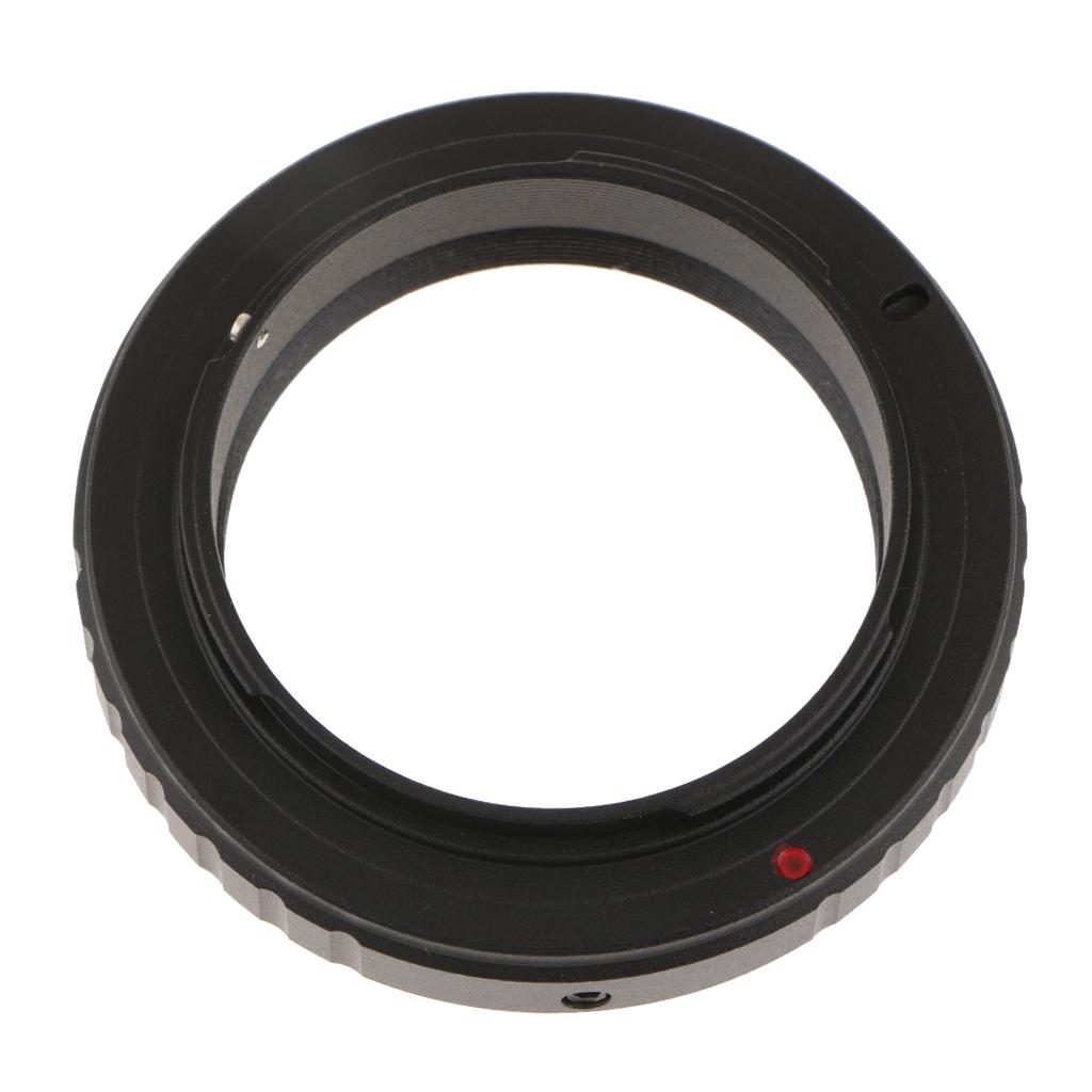 T Ring Camera Adapter for Olympus DSLR SLR Photography Sleeve M42 Thread Aluminum for Landscape Lens Spotting Scope