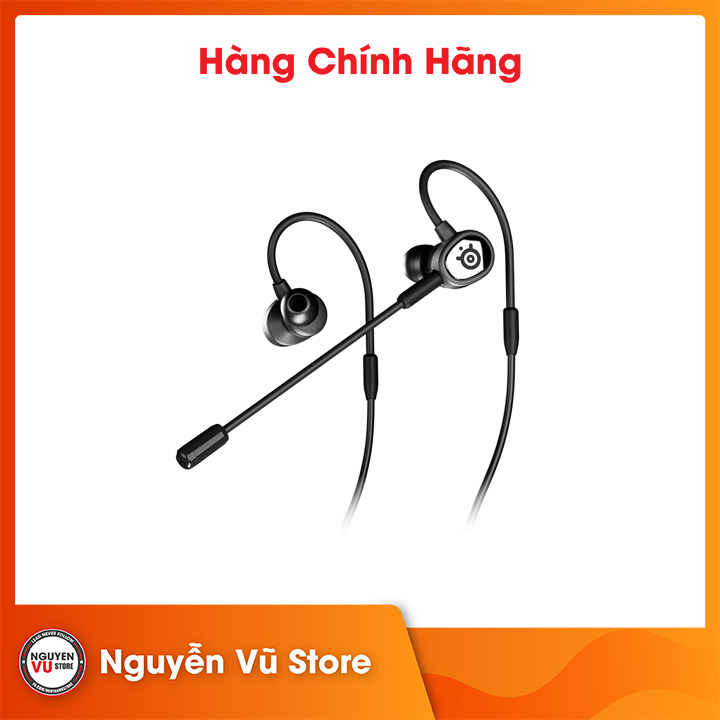 Tai nghe nhét tai gaming Steelseries Tusq In-ear mobile gaming headset - Hàng chính hãng