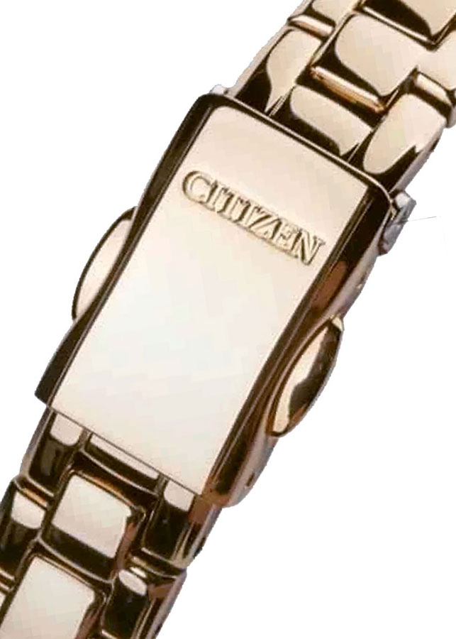 Đồng Hồ Nữ Citizen Dây Thép Không Gỉ EM0182-51A - Mặt Trắng (Sapphire)