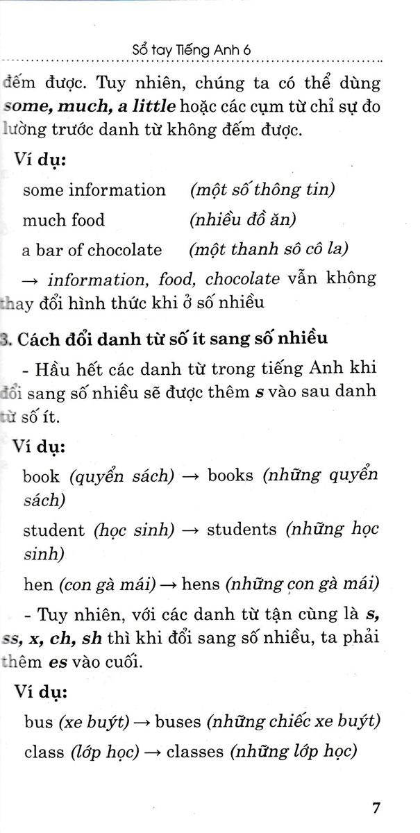 Sổ Tay Tiếng Anh Lớp 6 (Bám Sát SGK Kết Nối Tri Thức Với Cuộc Sống) _HA