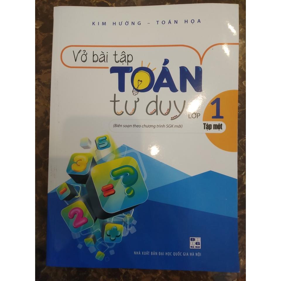 Sách - Vở bài tập toán tư duy lớp 1 tập 1