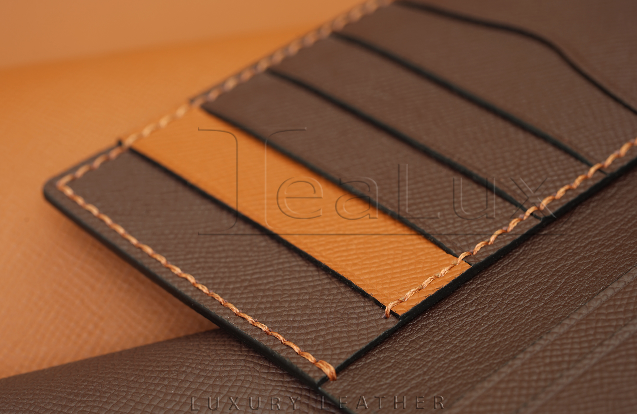 Ví Dài Mini Da Epsom Handmade Lealux Mini Epsom Wallet 4