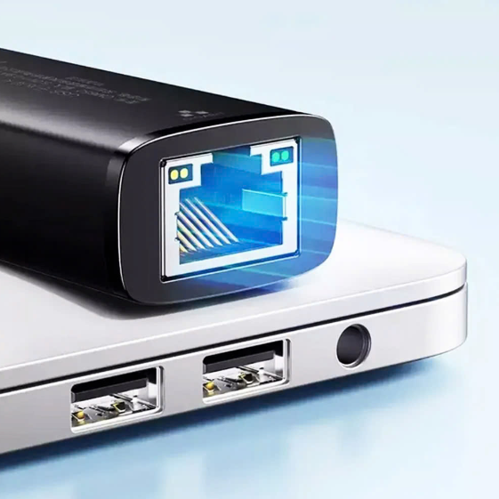 Cáp Chuyển Đổi Mạng USB 3.0 &amp; USB-C Sang Lan hỗ trợ 10/100/1000 Mbps Ugreen 15638 - Hàng chính hãng