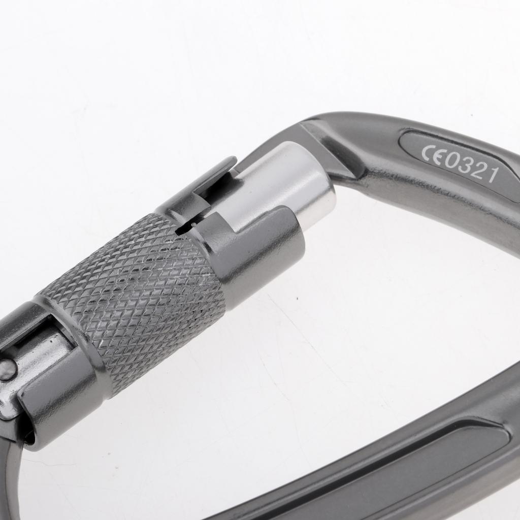 Carabiner Khóa Tự động 24KN Carabiner để Leo Núi